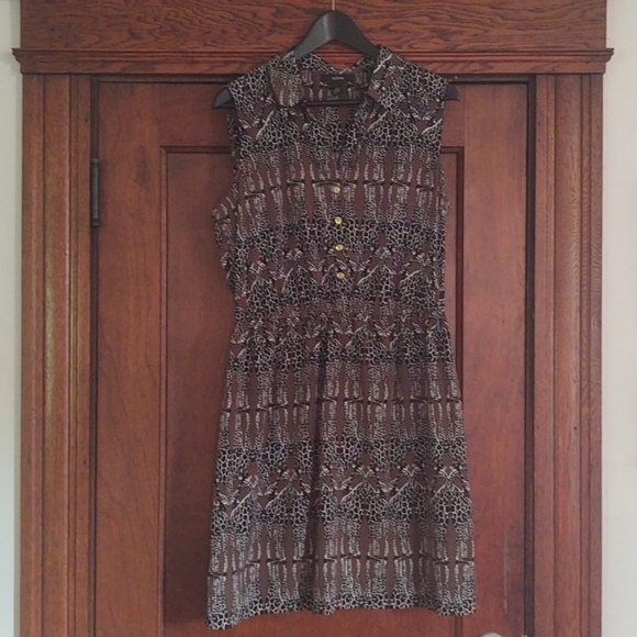 alfani giraffe print 🦒 career dress - Picture 1 of 5